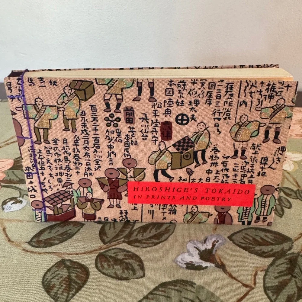 Hiroshige's Tokaido in Prints and Poetry Miniature Book with Slipcase Vintage
